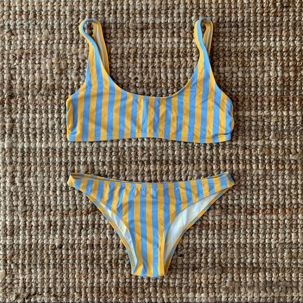 Pin-Stripe Bikini